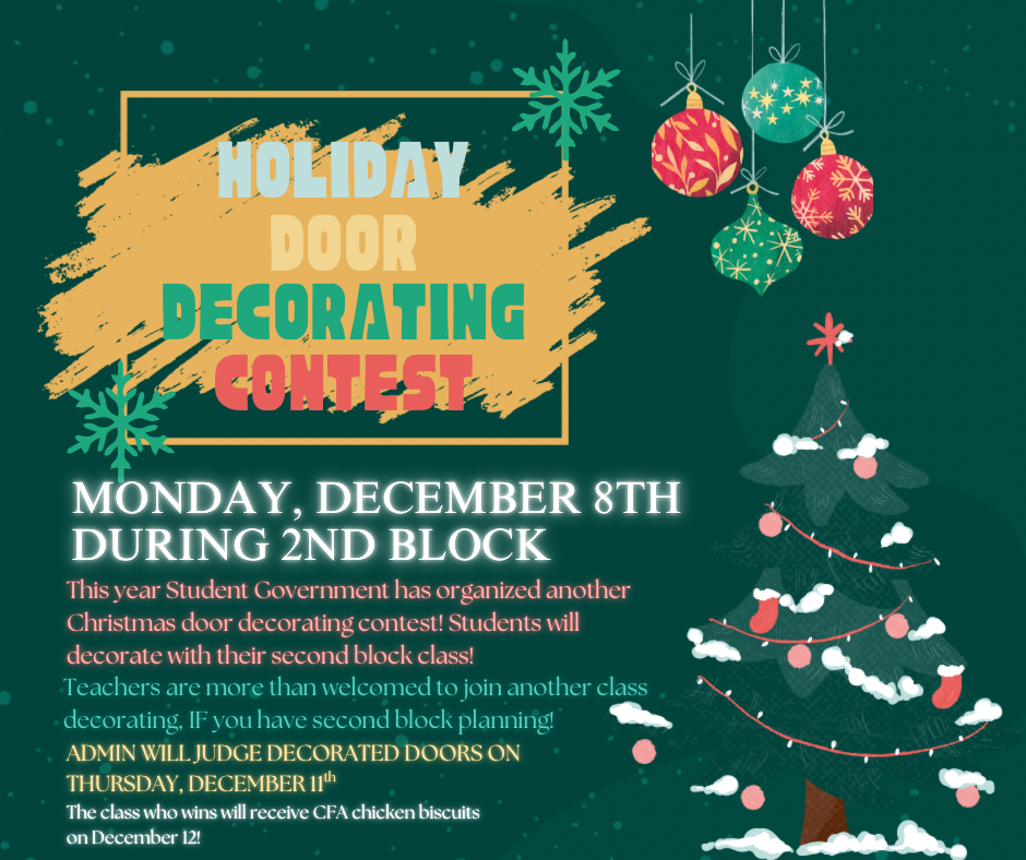 Holiday Door Decorating Contest