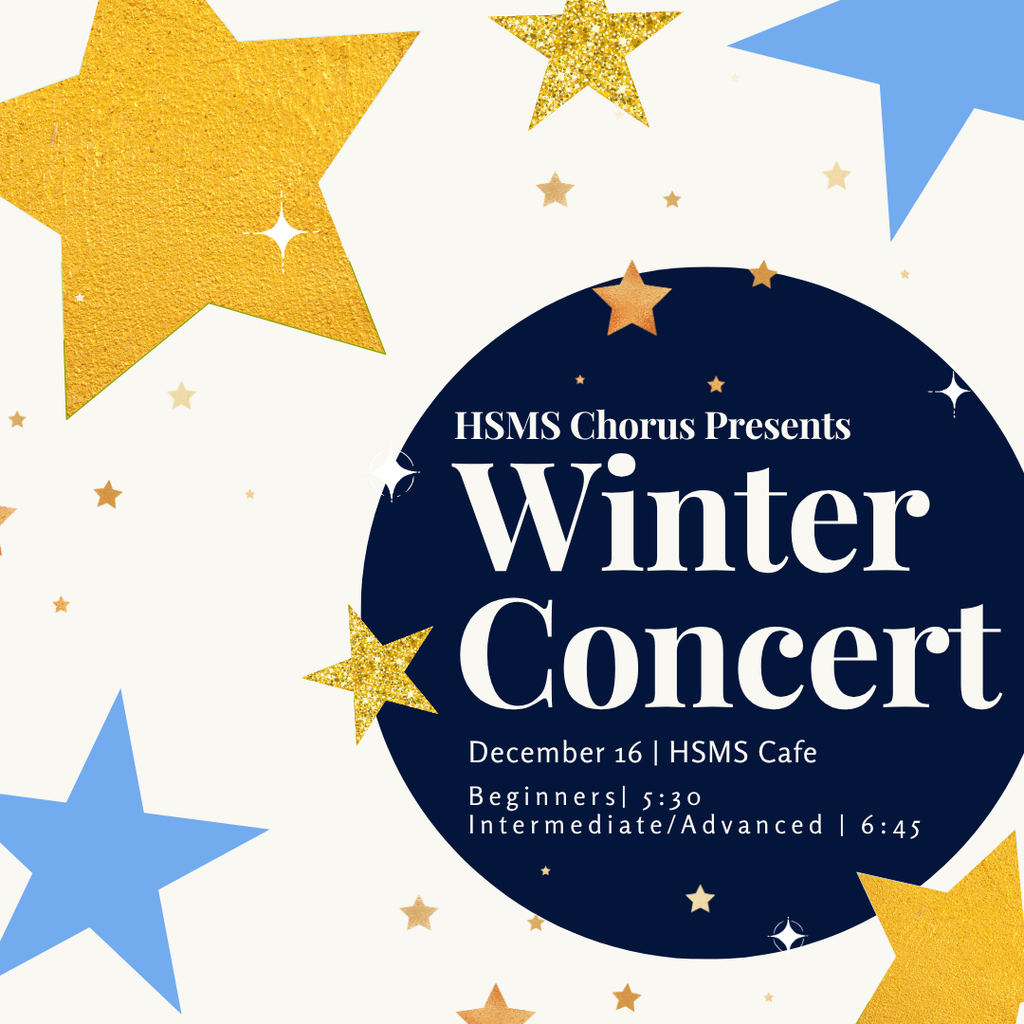Winter Chorus Concert Dec. 16