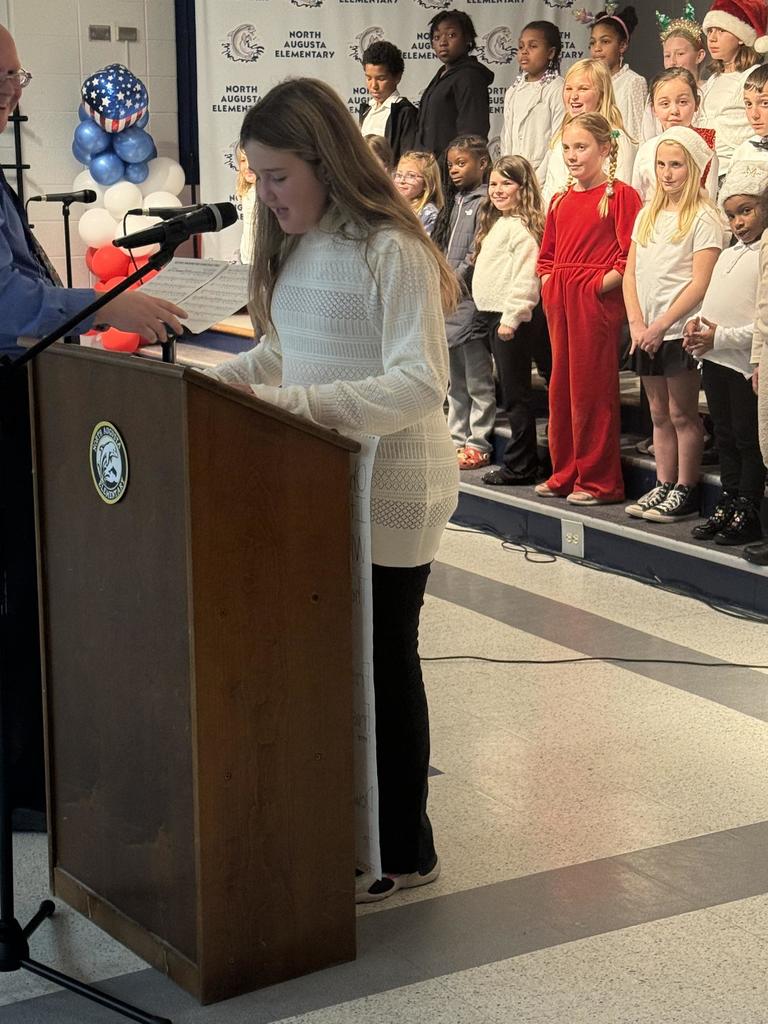 Chorus Christmas Performance