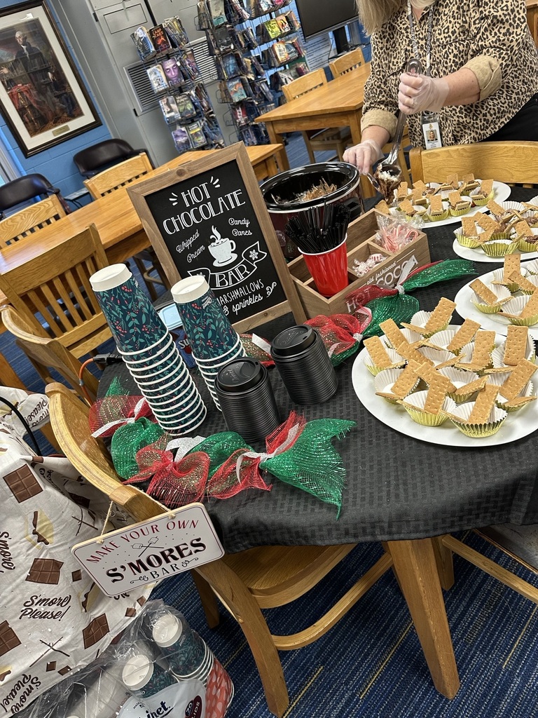 Hot Chocolate and Smores Bar