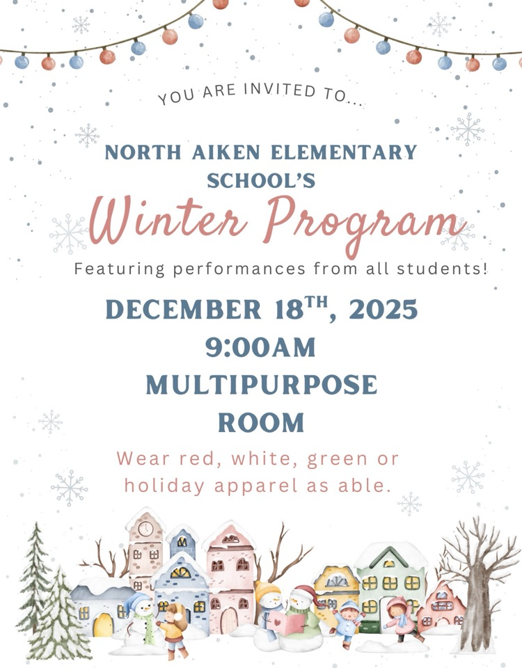 winter program flyer