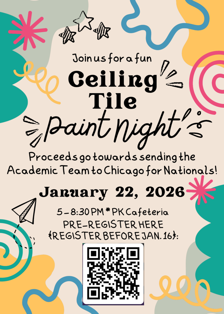 Paint night flyer