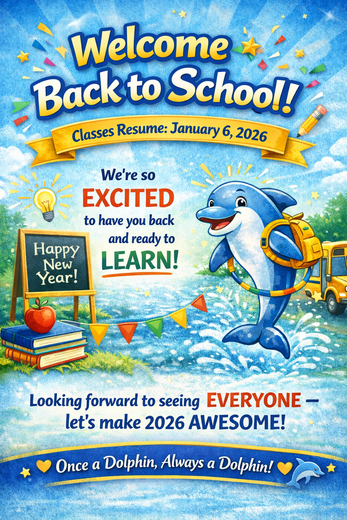 Welcome Back to School January 6, 2026