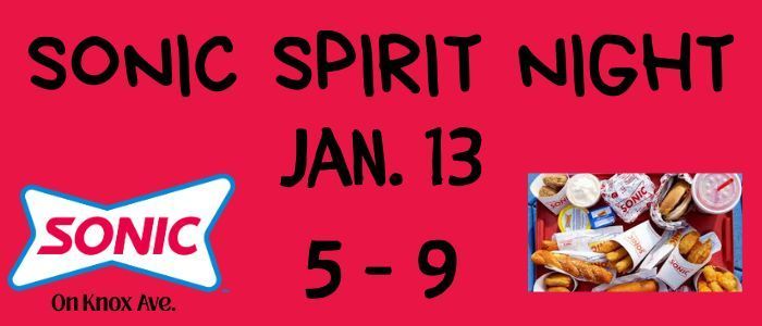 food and details stating sonic night