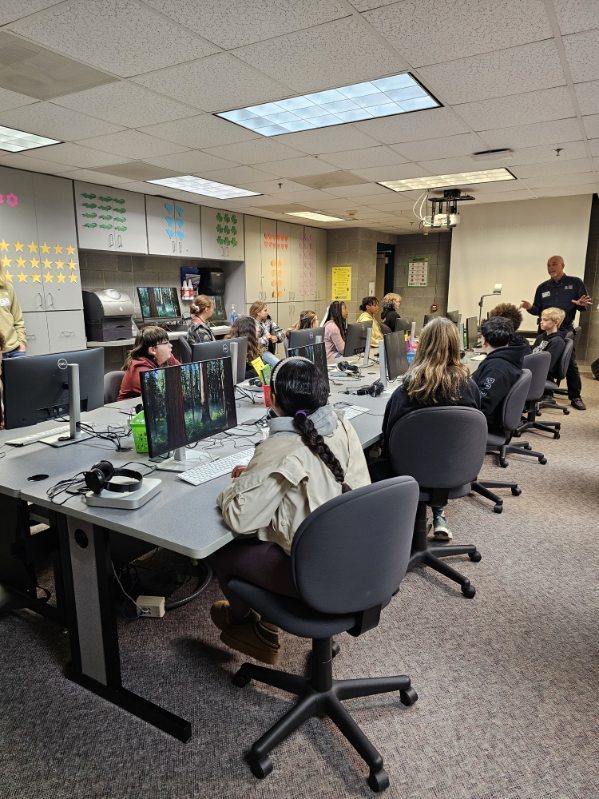 Before Winter break 58 students from our STEM classes visited USC Aiken's Ruth Patrick Science Center!