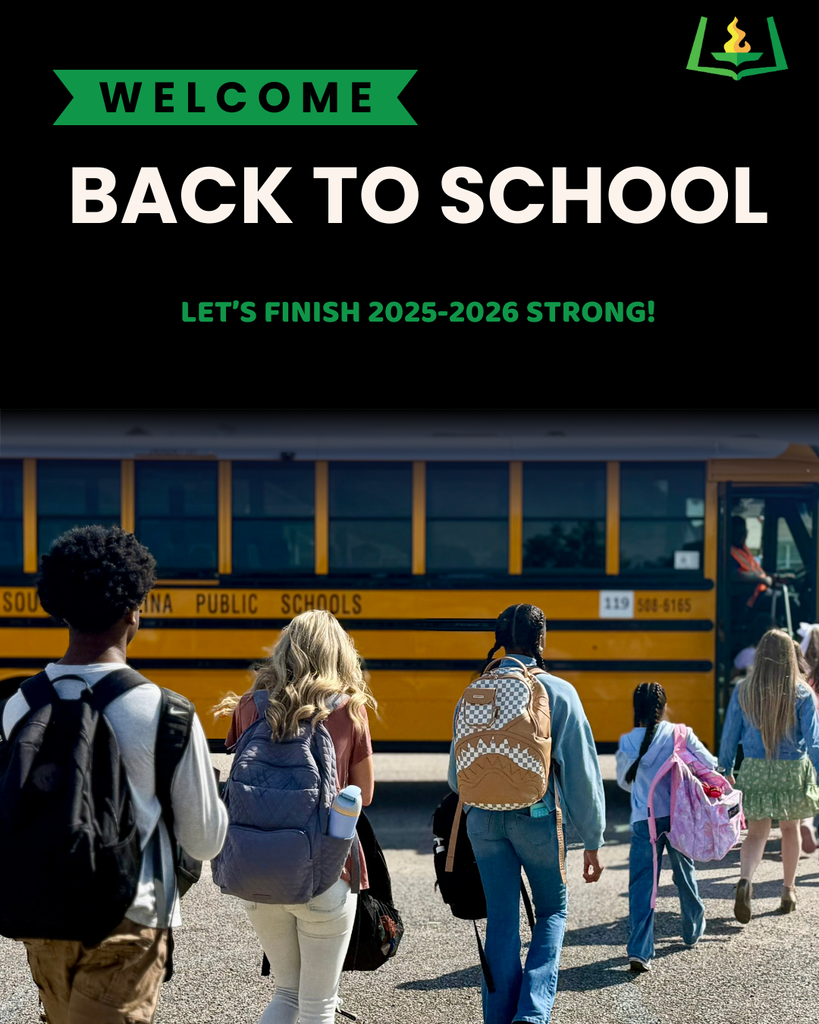 Welcome back to school, let's finish 2025-2026 strong!