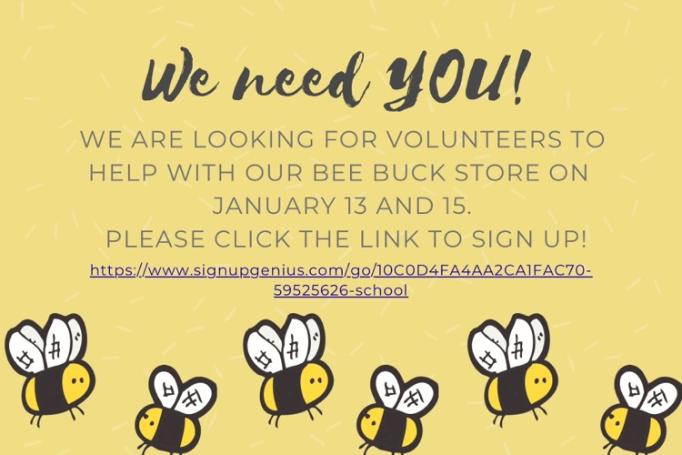 bees flying on yellow background 