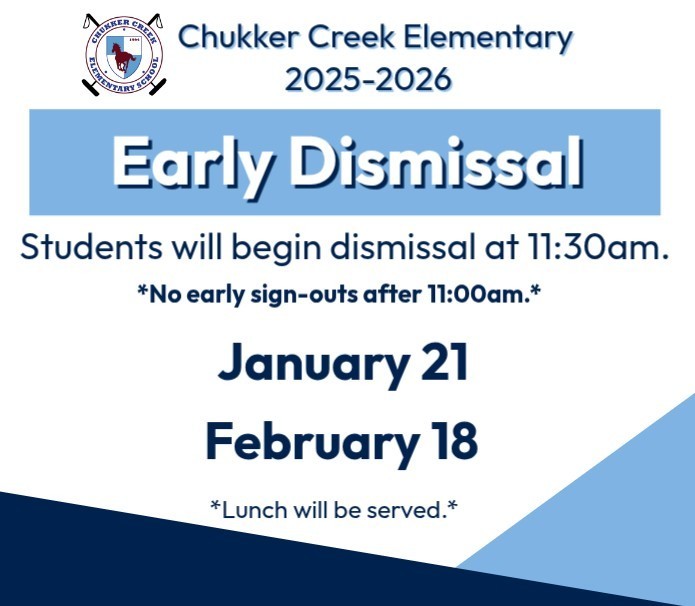 Early Dismissal Reminder 