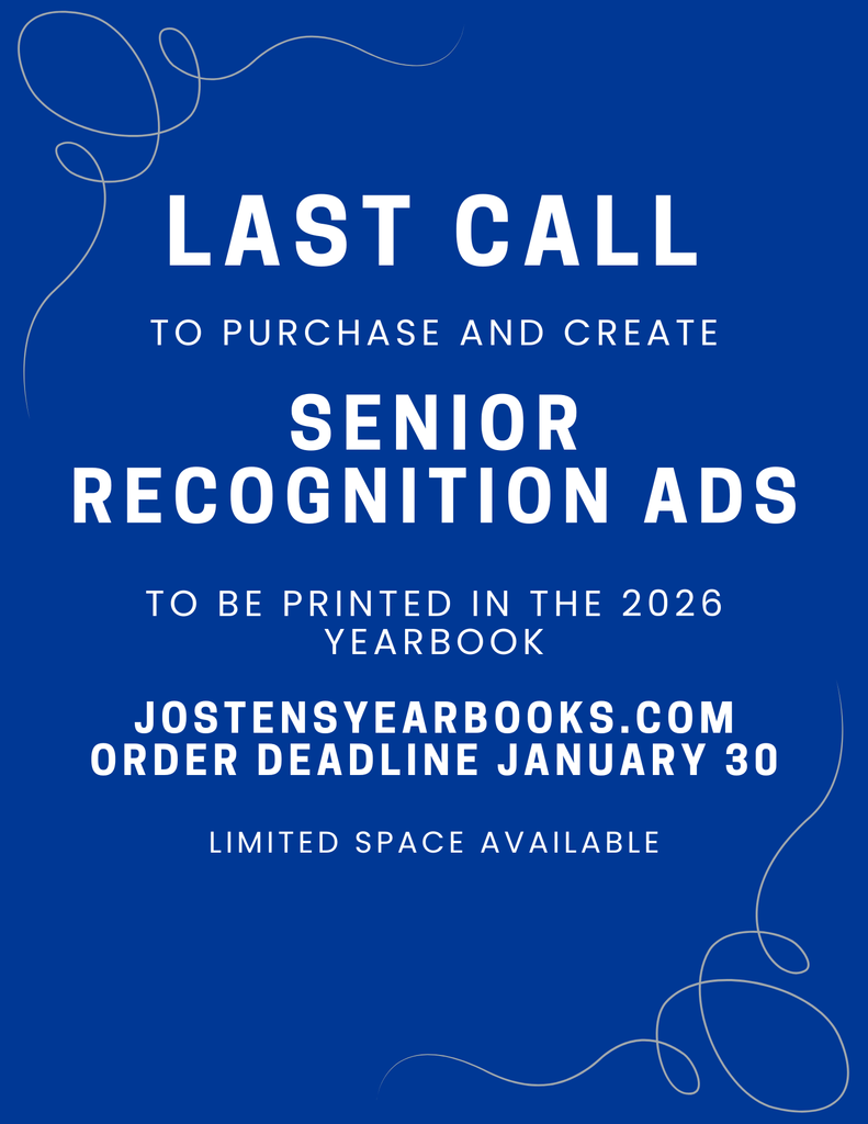 Last Call for Senior Recognition Ads