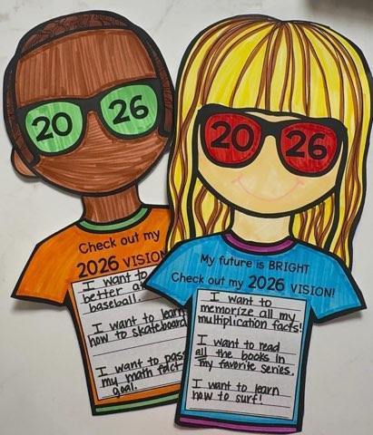 My future is so Bright Check out my 2026 Vision 4th Grade project