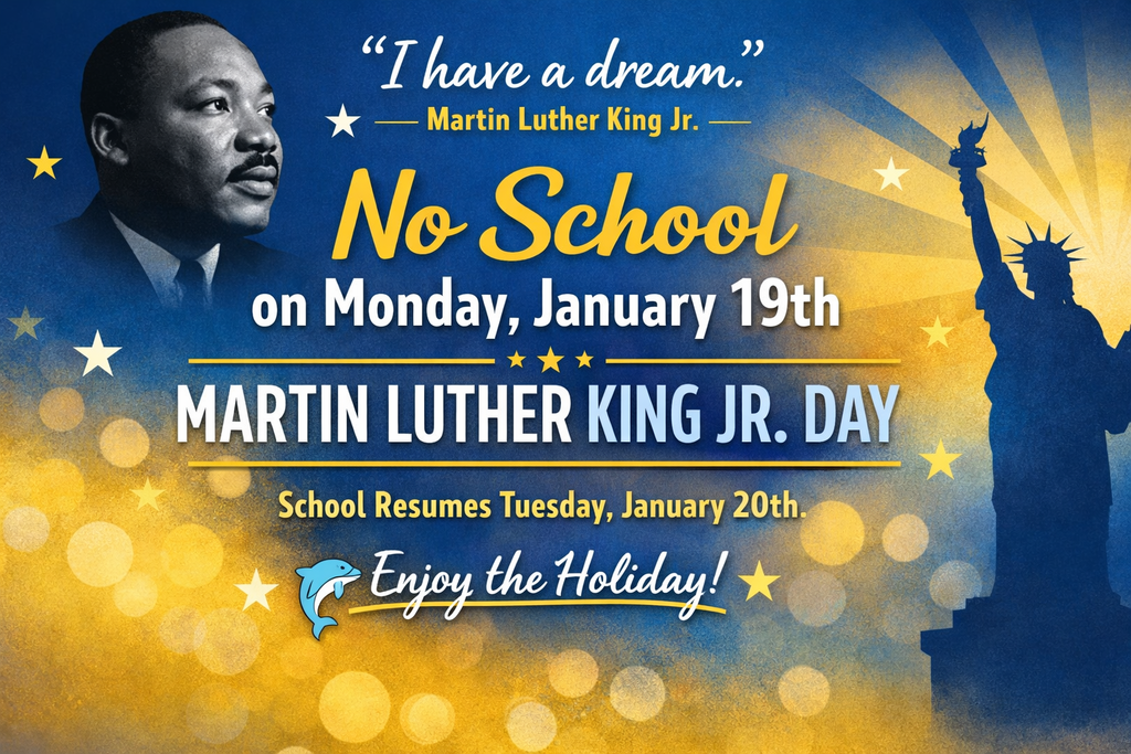 No School on Monday January 19th