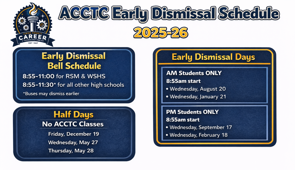 image of early dismissal information