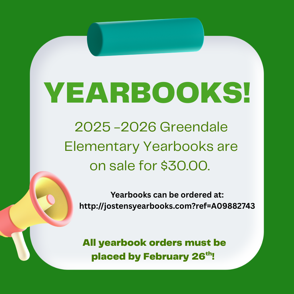 Yearbook for sale $30.00. Orders placed by Feb. 26.