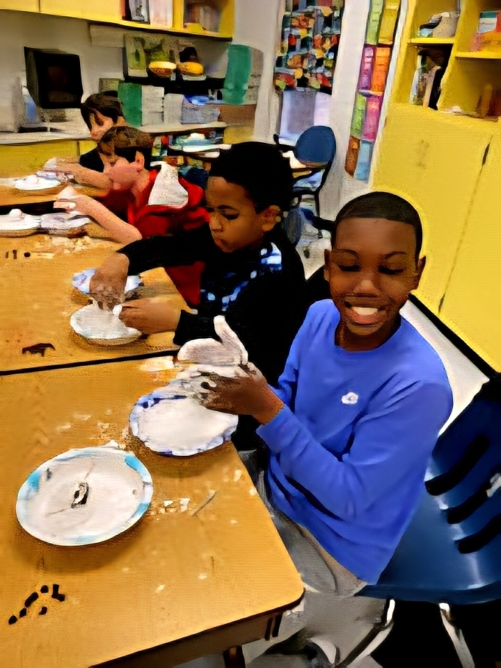 Fourth Grade Snow Lab Fun