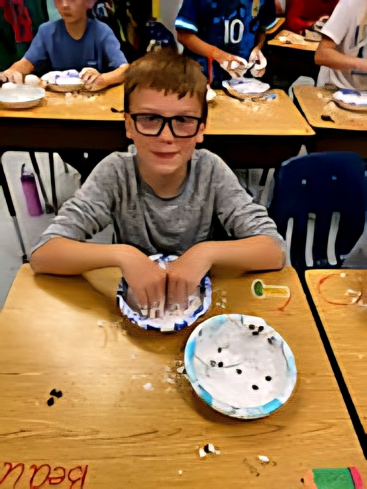 Fourth Grade Snow Lab Fun