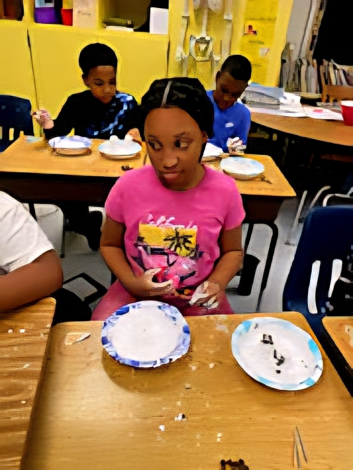 Fourth Grade Snow Lab Fun