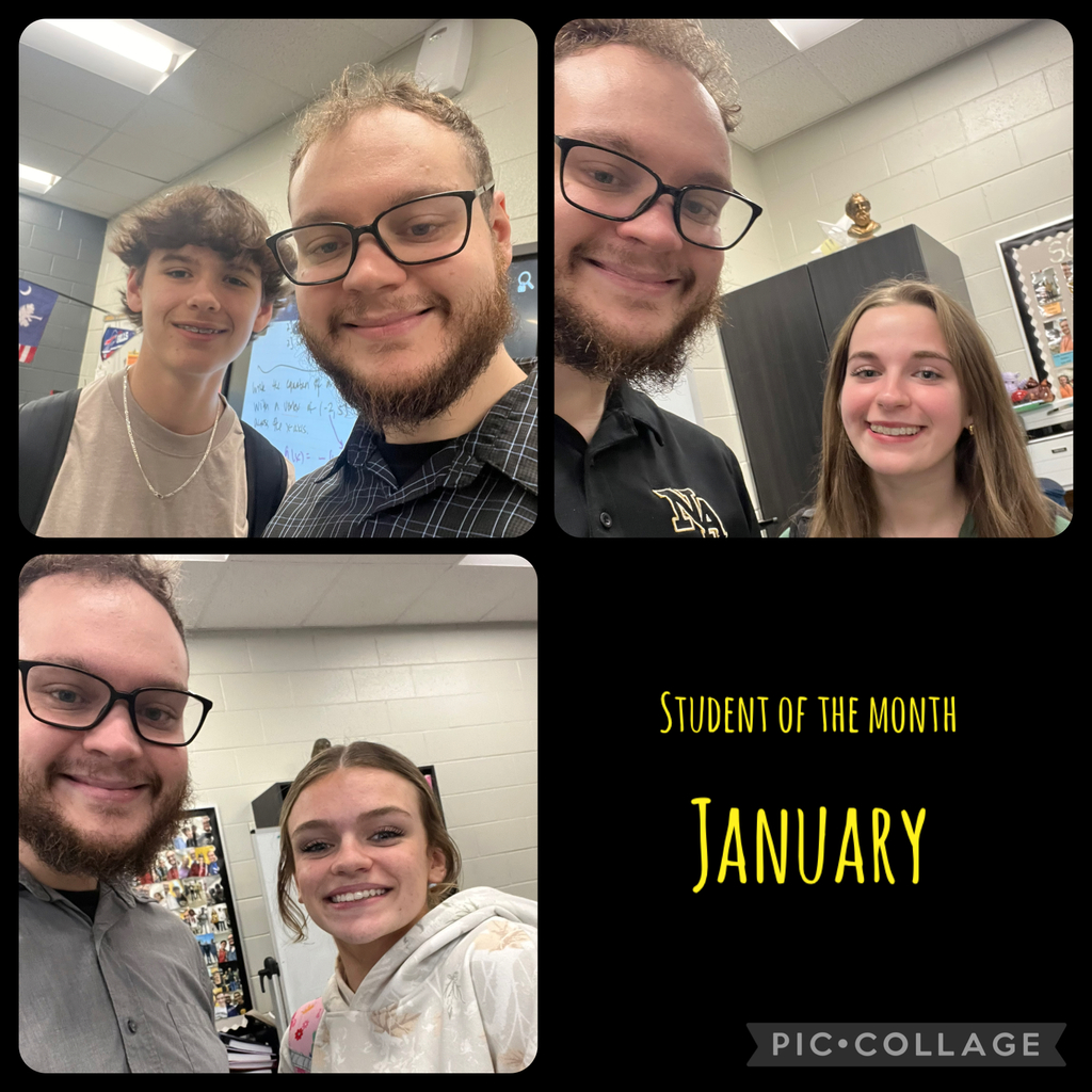 Collage of students with teacher.