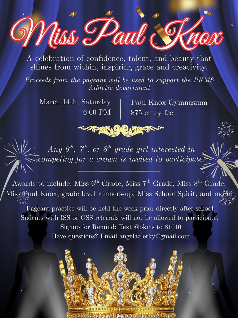 Miss Paul Knox pageant