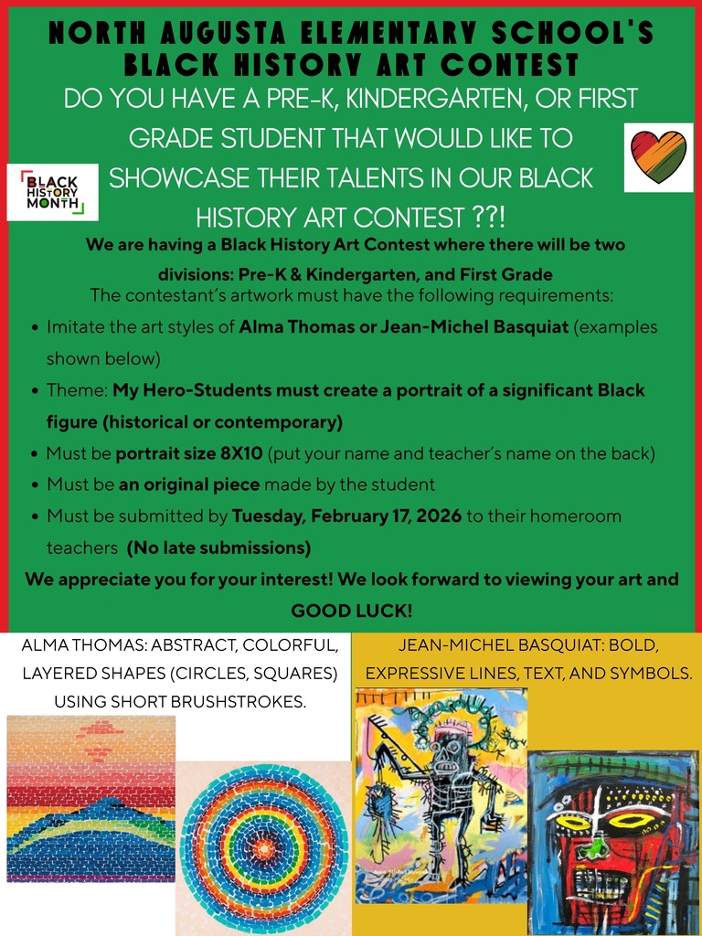 Black History Month Art Contest 
