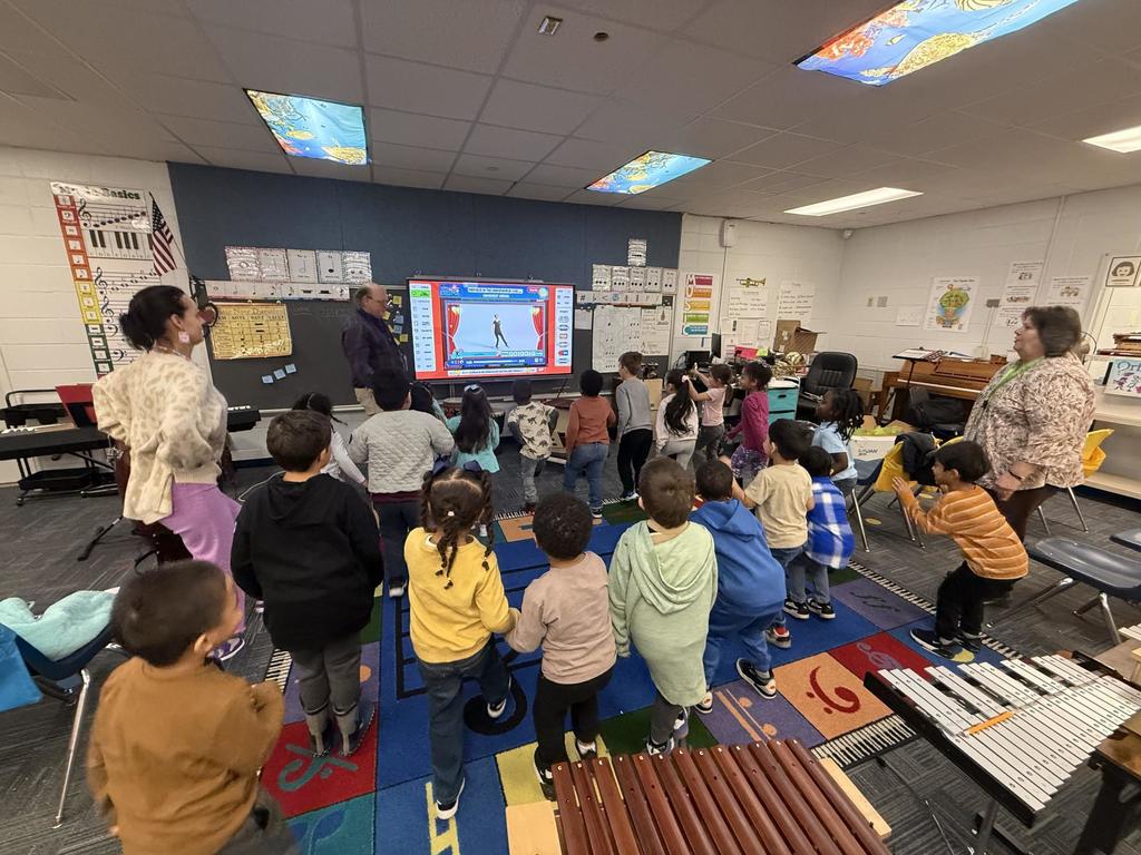 Pre -K in Music Class