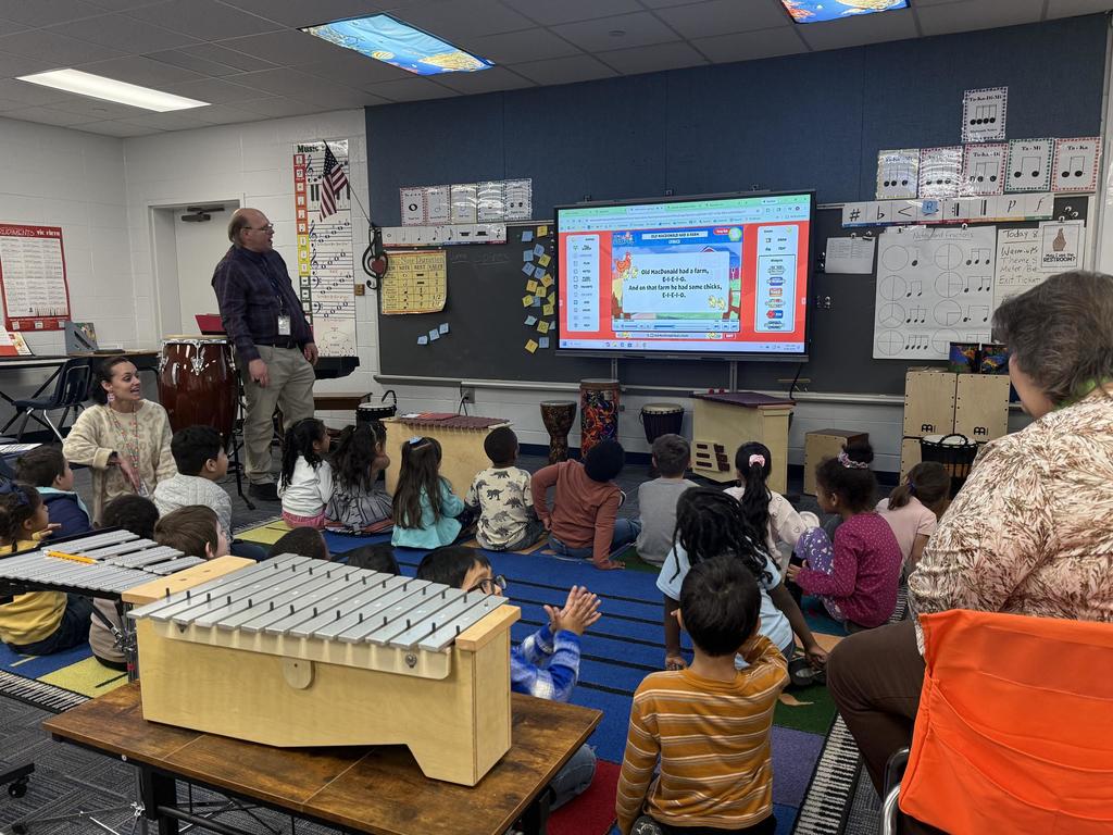 Pre -K in Music Class
