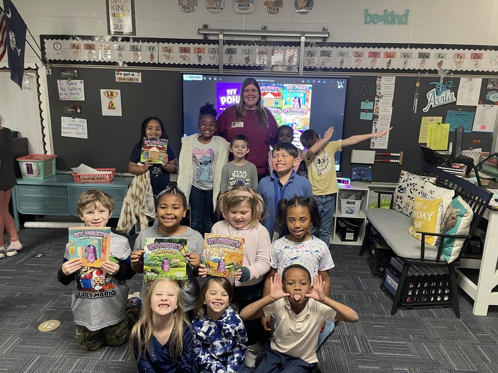 First Grade Author visit 