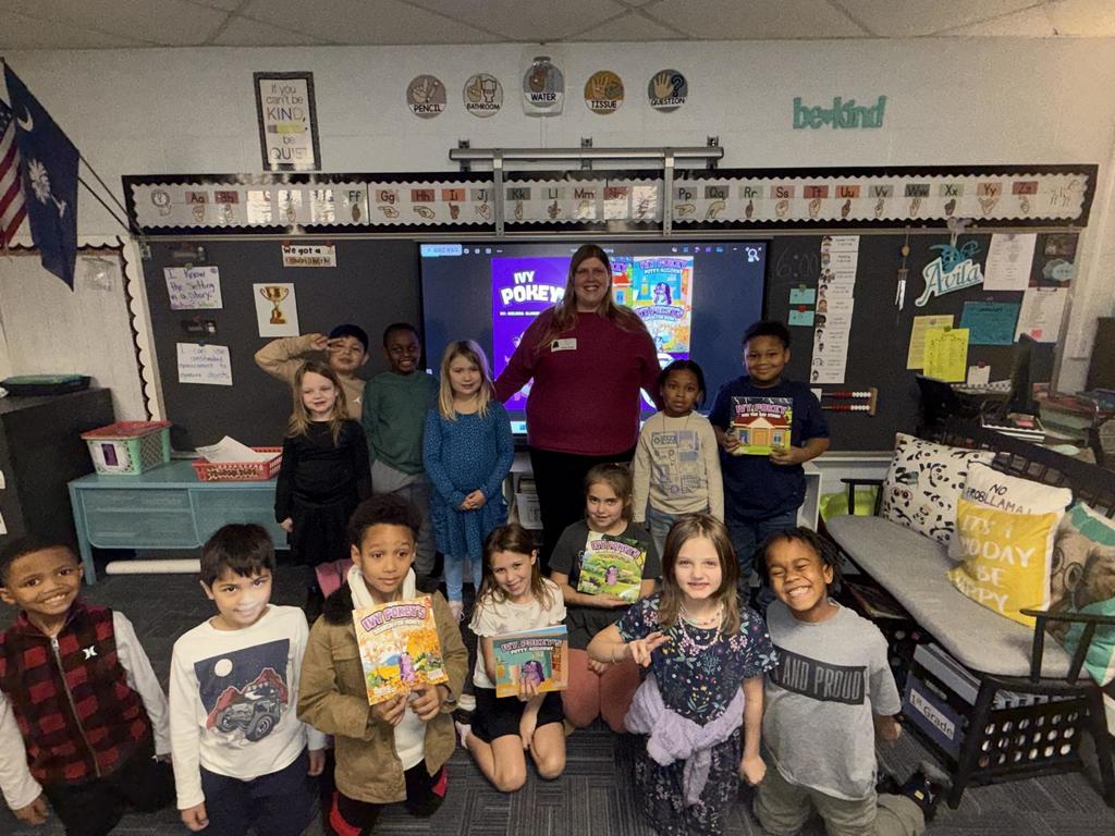 First Grade Author visit 