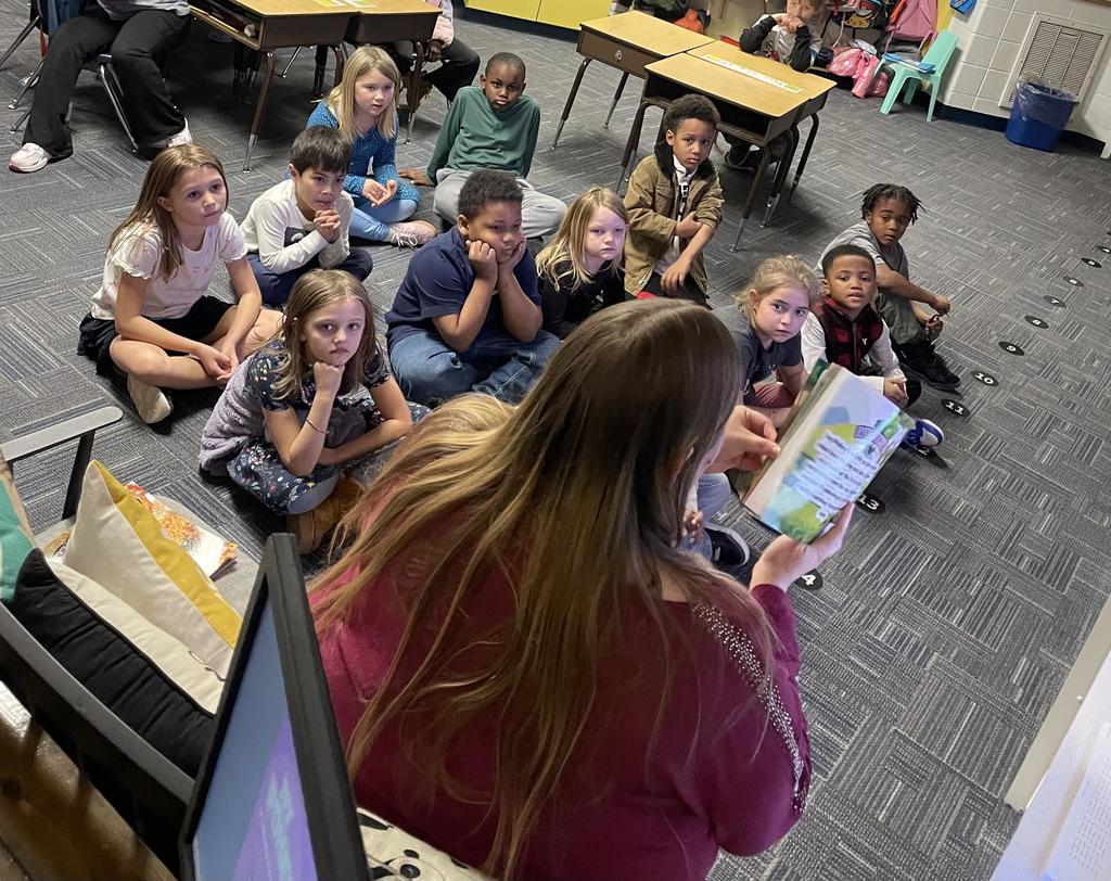 First Grade Author visit 