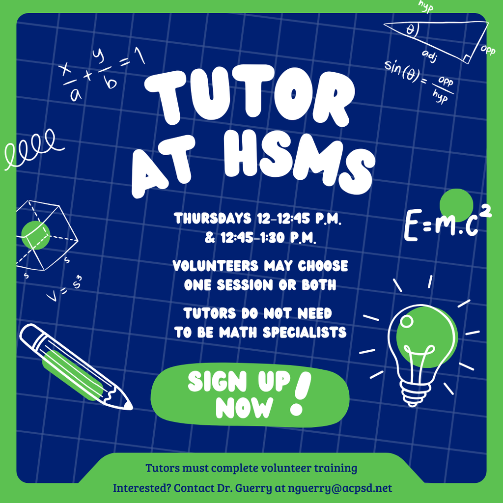 Tutor at HSMS