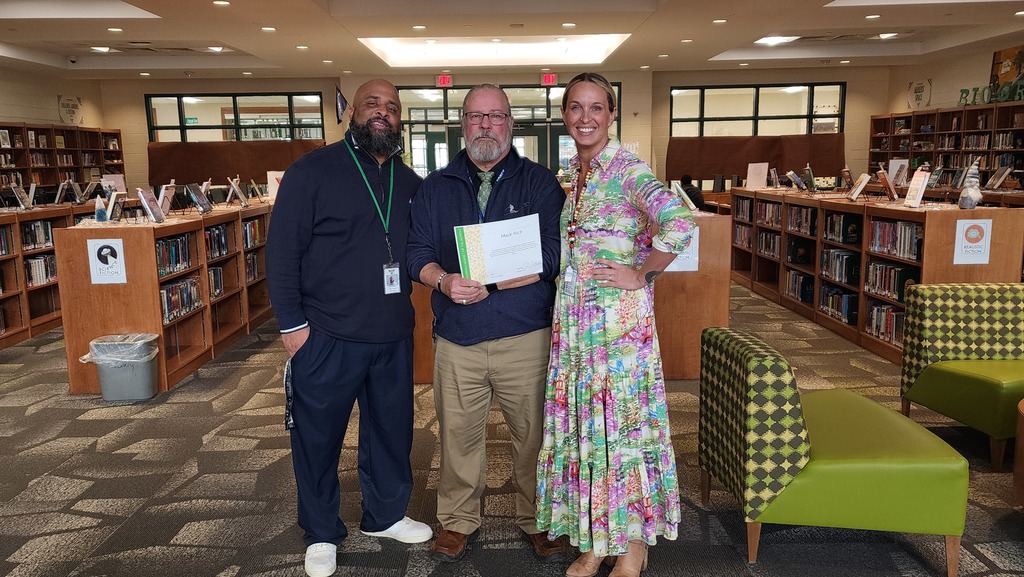 Mr. Rich with 2 administrators