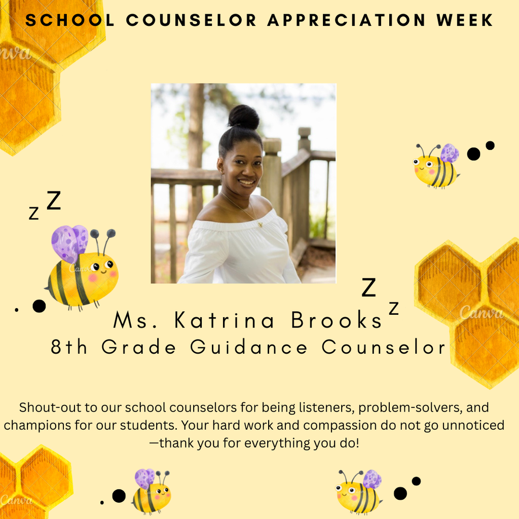 Yellow flyer with pictures oaf bumble bees and a young lady