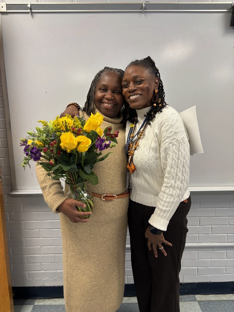 Picture of the teacher and principal