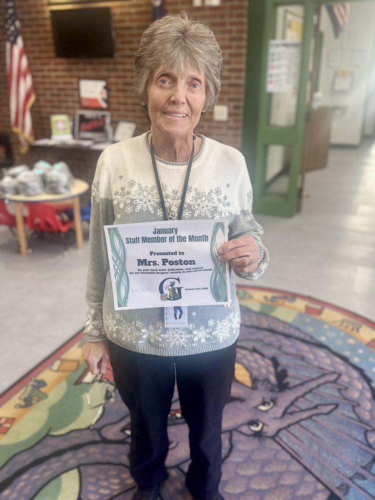 January staff member of the month