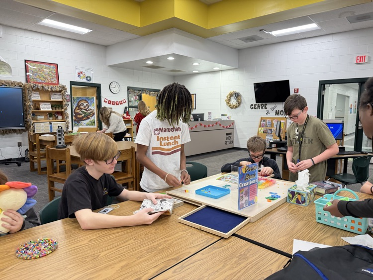 students working on a project 