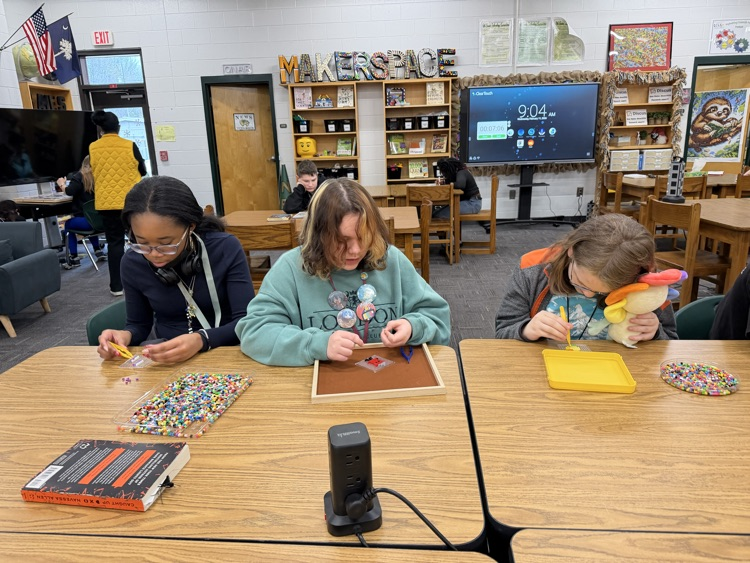 students working on a project 