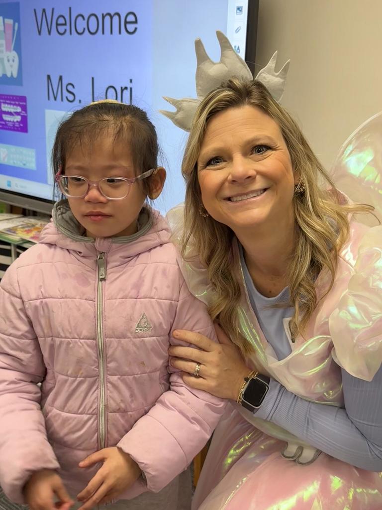 First Grade Visitor = Dental Health Month