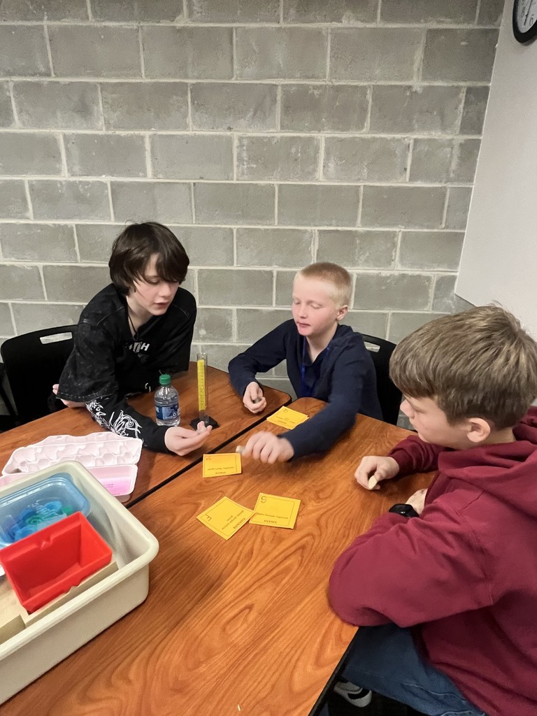 students doing a science lab