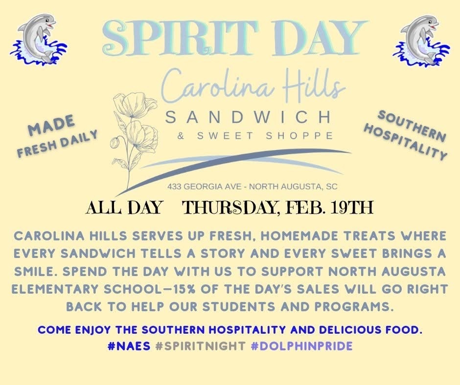 Carolina Hills Sandwich Shoppe Spirit Day