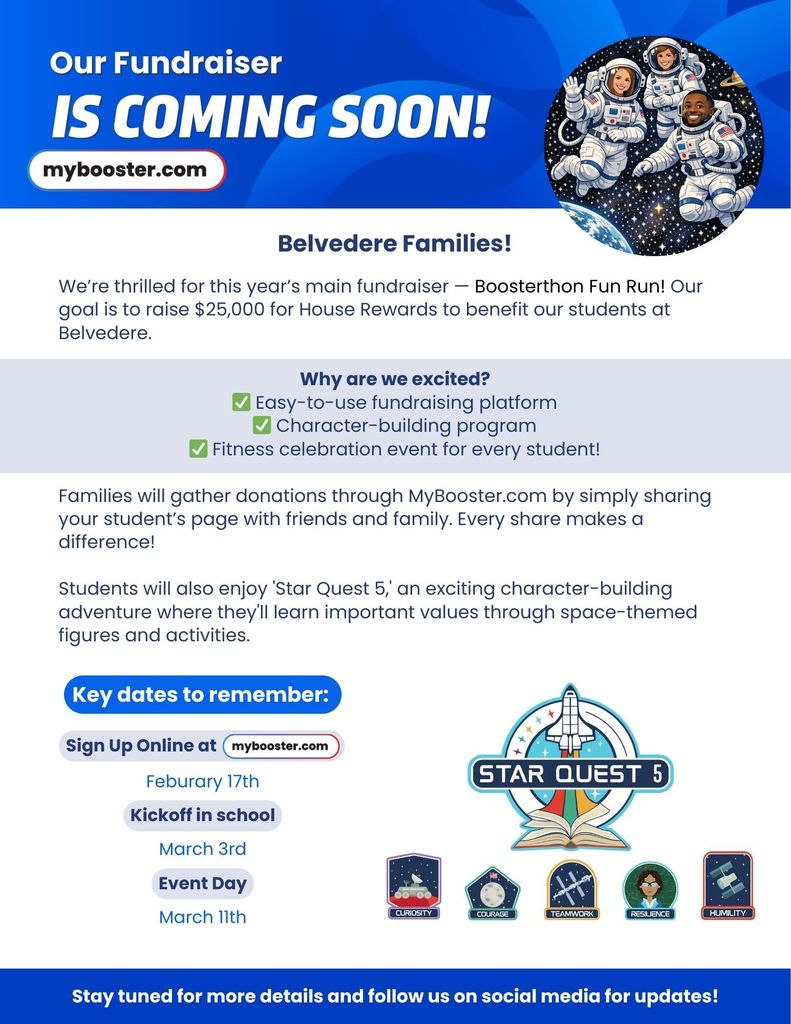 Boosterthon Sign Up!