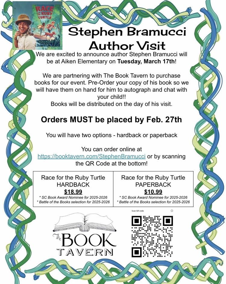 Stephen Bramucci Author Visit
