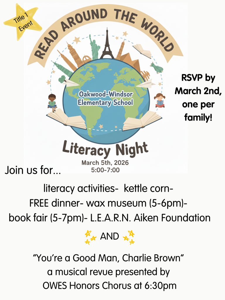 Literacy night flyer 