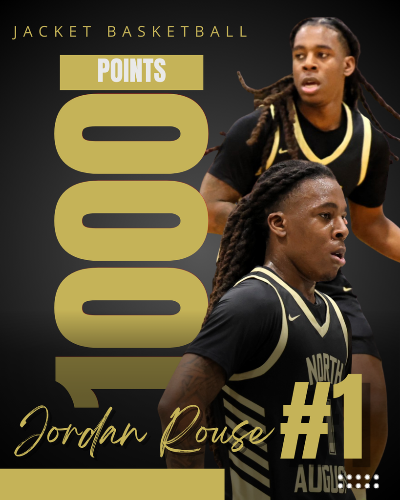 2 Pictures of same Basketball Player celebrating 1000 points.