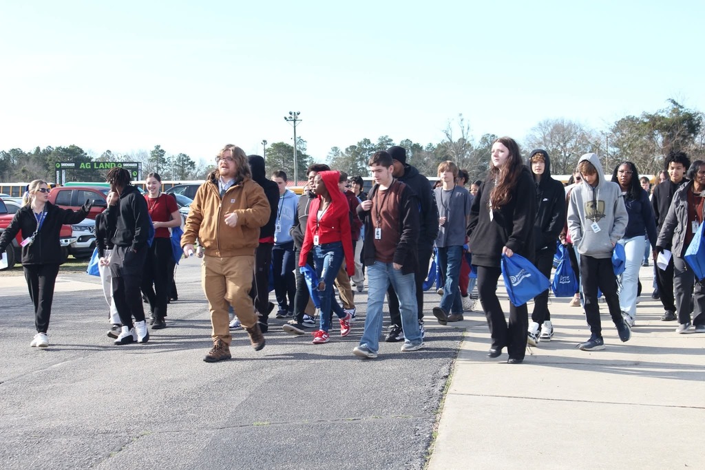 students participating in power up career fair activities