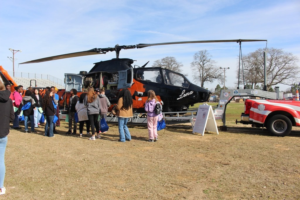 students participating in power up career fair activities