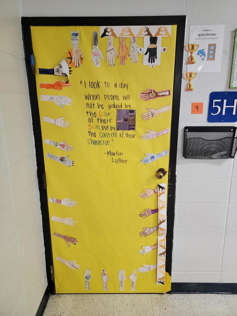 Black History Month Door Contest Entry