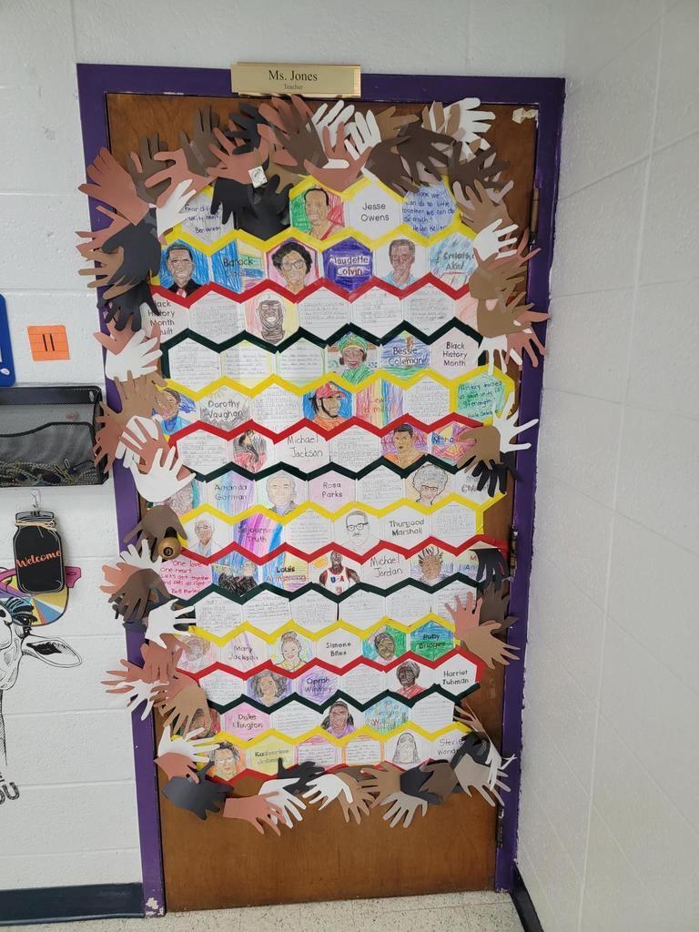 Black History Month Door Contest Entry
