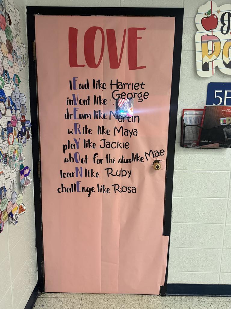 Black History Month Door Contest Entry