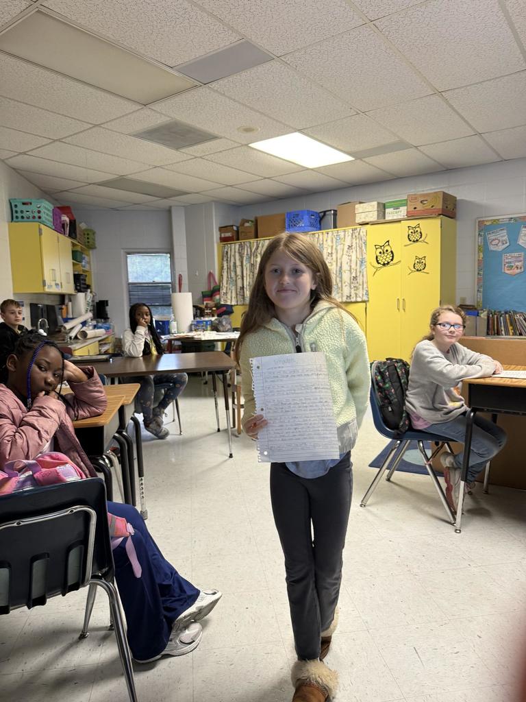 Third Grade Presentations