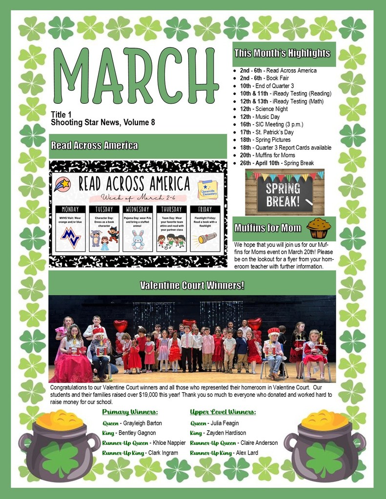 March Newsletter
