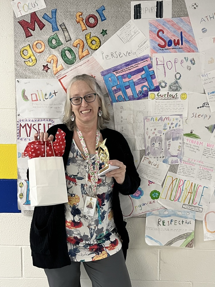 February Teacher of the Month 